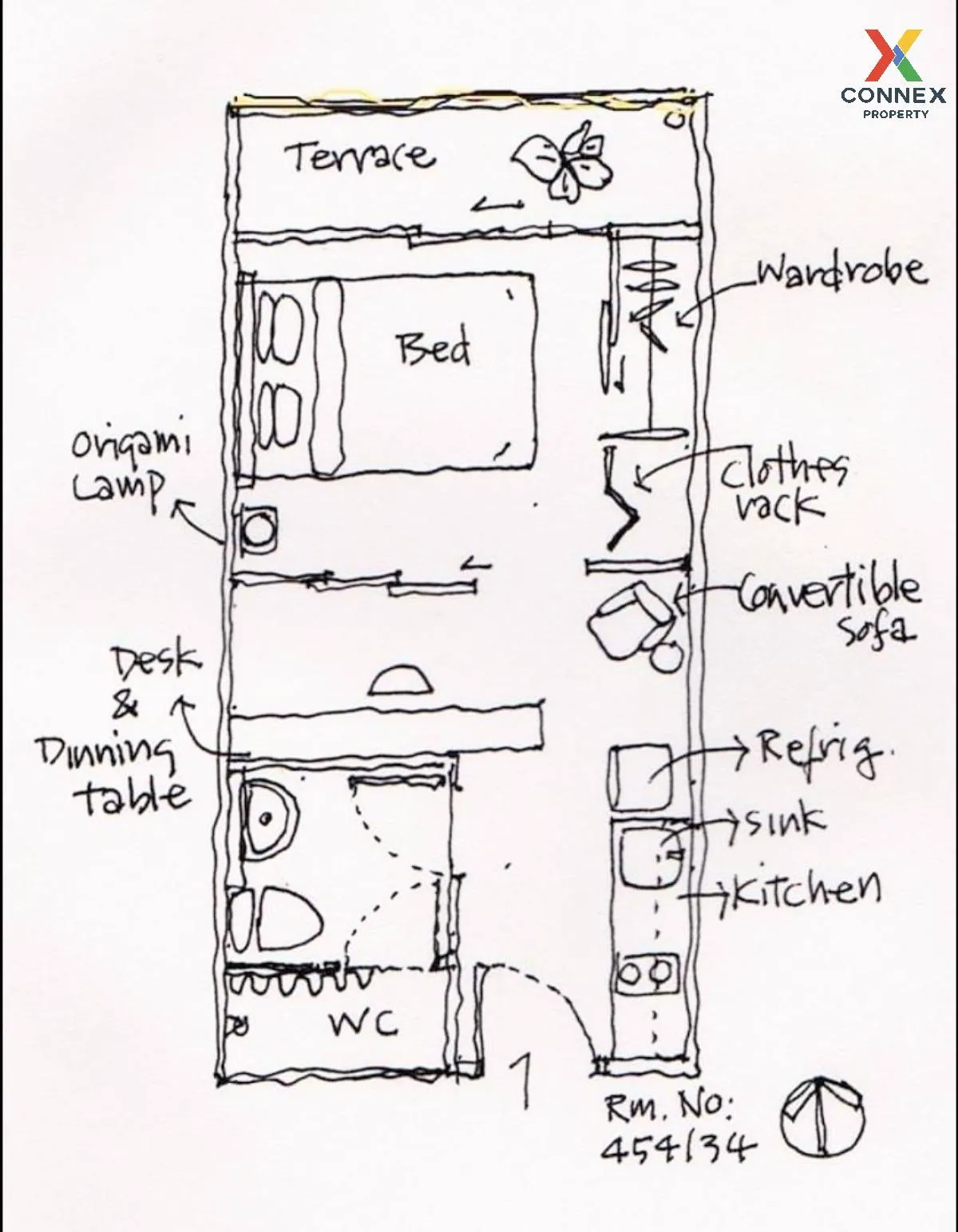 ขายคอนโด  ฟิวส์ มิติ รัชดา-สุทธิสาร MRT-สุทธิสาร ดินแดง เขต ดินแด