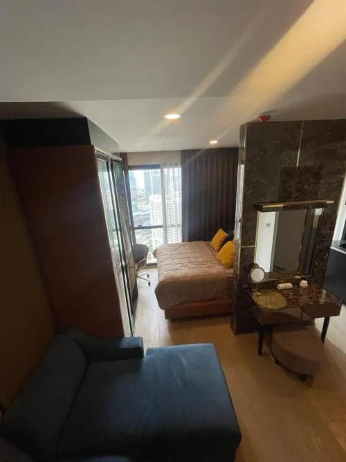 For Sale Condo , Ashton Chula-Silom , nice view , high floor , MRT-Sam Yan , Si Phraya , Bang Rak , Bangkok , CX-95618
