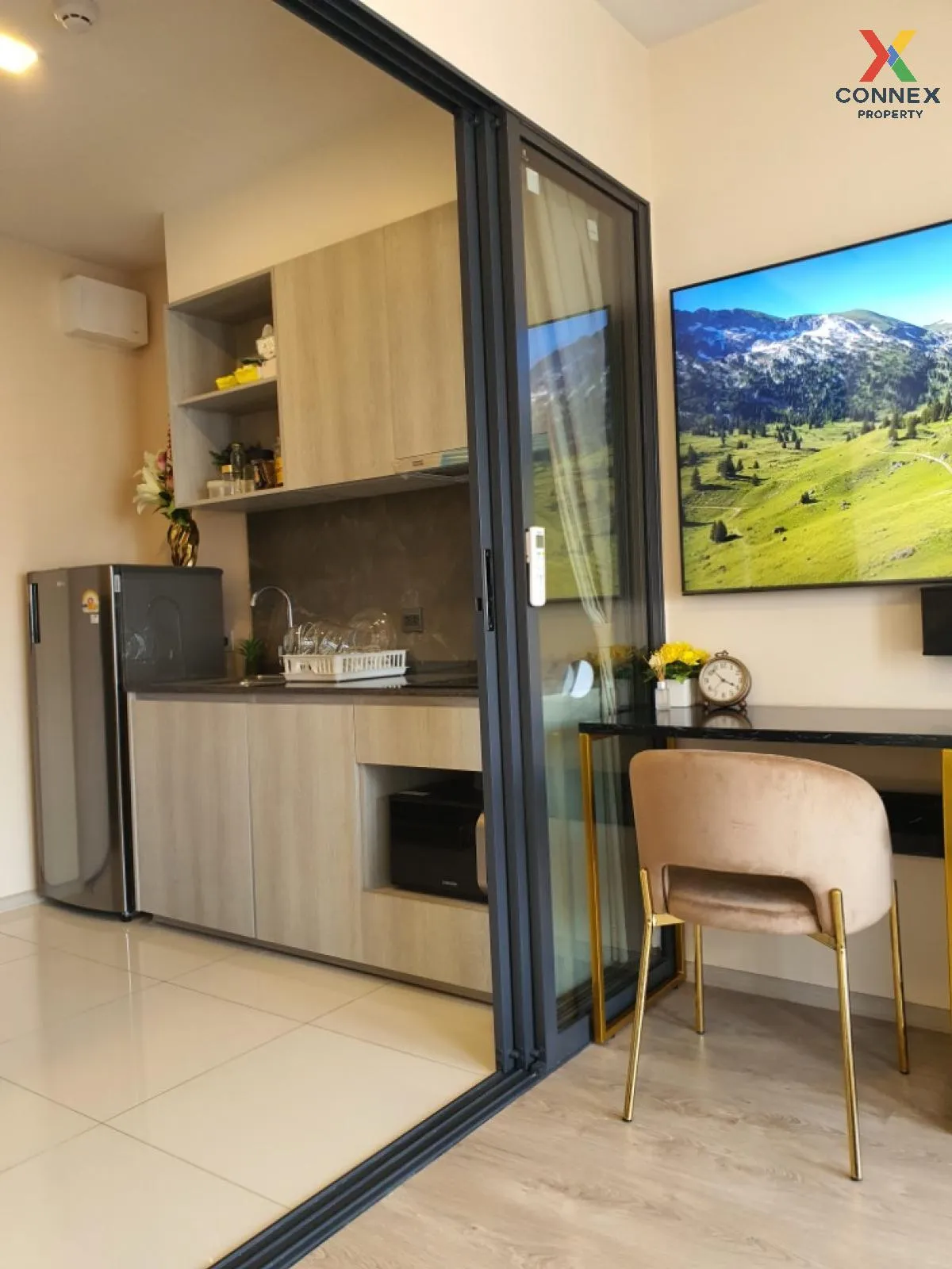 เช่าคอนโด  เดอะ ทรี พัฒนาการ - เอกมัย ARL-รามคำแหง สวนหลวง เขต สว 3