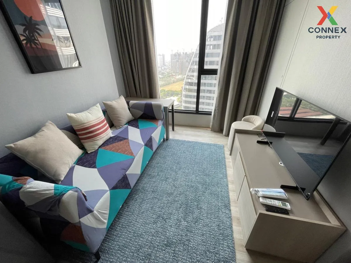 For Rent Condo , Ideo Mobi Sukhumvit Eastpoint , nice view , high 1