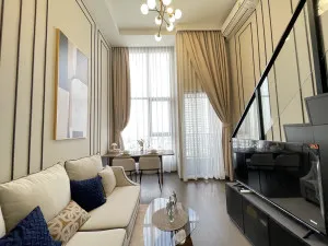 For Sale Condo , Park Origin Chula-Samyan , Duplex , MRT-Sam Yan , Maha Phruettharam , Bang Rak , Bangkok , CX-96496