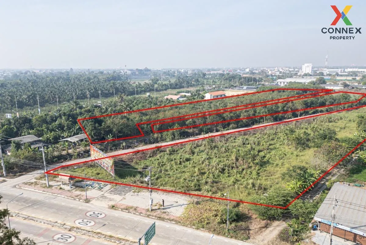 For Sale Empty land next to Phutthamonthon Sai 8 Road, Nakhon Pat 2