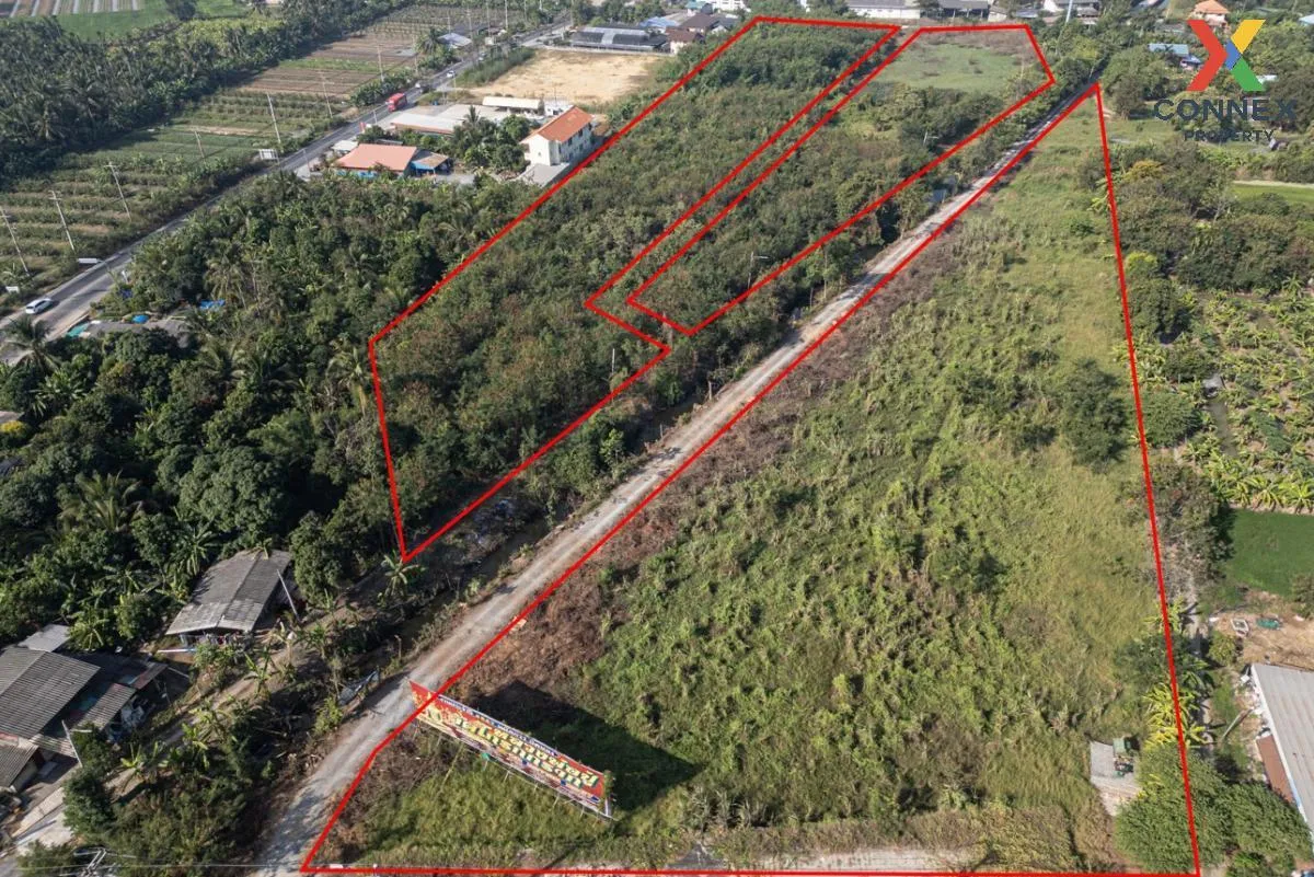 For Sale Empty land next to Phutthamonthon Sai 8 Road, Nakhon Pat