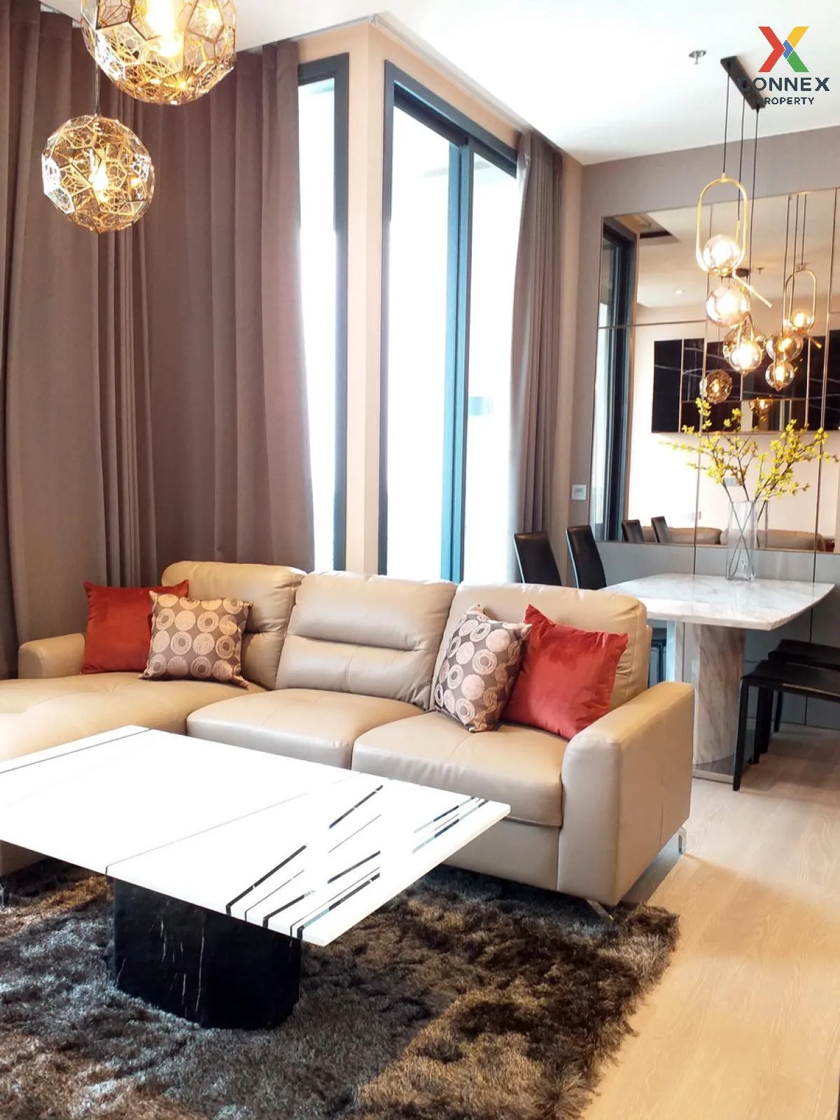 เช่าคอนโด  ดิ เอส อโศก วิวสวย ชั้นสูง BTS-อโศก คลองเตยเหนือ เขต ว 2