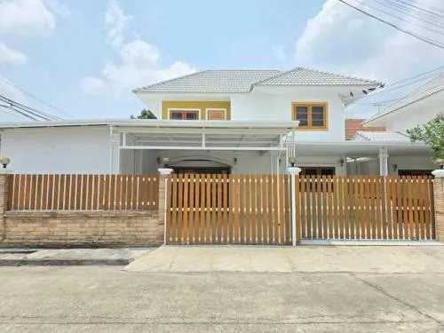 For Sale House , Baan Buathong 4 Baan Kluay-Sai Noi , corner unit , wide frontage , newly renovated , Phimonrat , Bang Bua Thong , Nonthaburi , CX-98013