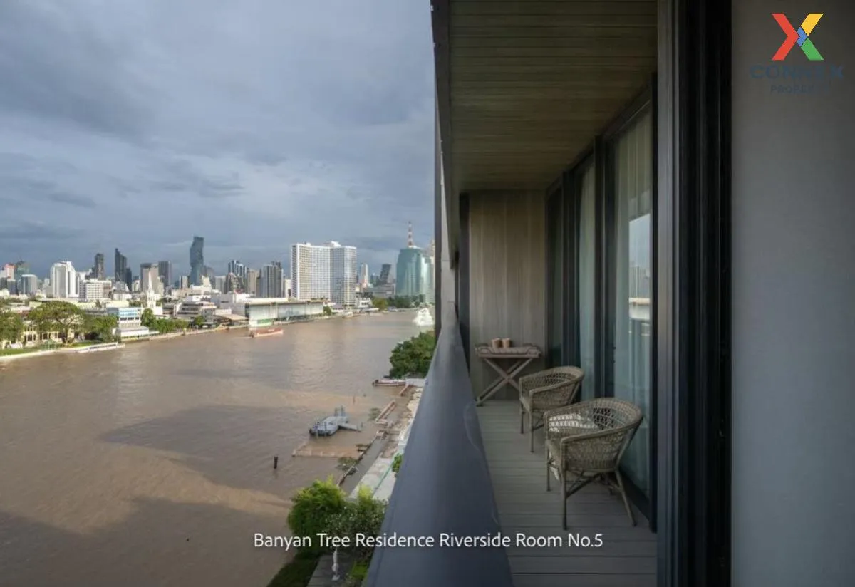 ขายคอนโด  บันยัน ทรี เรสซิเดนซ์ ริเวอร์ไซด์ กรุงเทพ วิวแม่น้ำ หน้