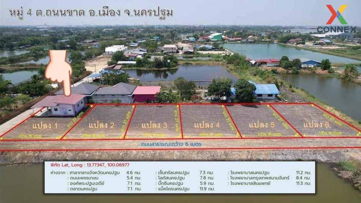 For Sale House with empty land already filled in, Thanon Khat Sub 1