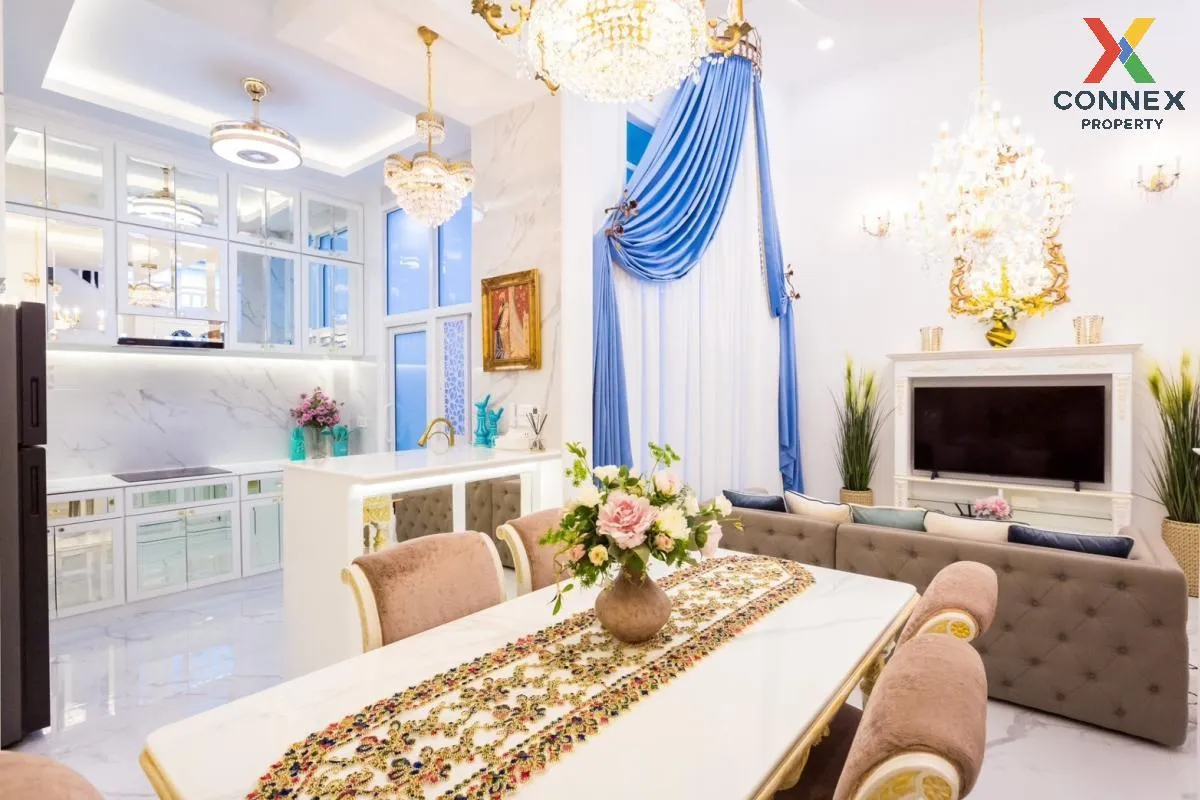 For Rent Townhouse/Townhome  , Crystal Ville , MRT-Ladprao 71 , L