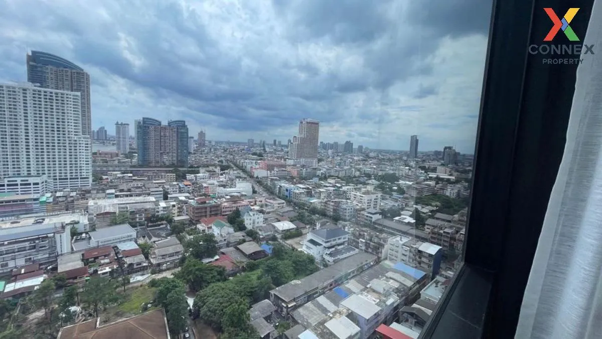 เช่าคอนโด  แชปเตอร์ เจริญนคร-ริเวอร์ไซด์ BTS-กรุงธนบุรี บางลำภูล่