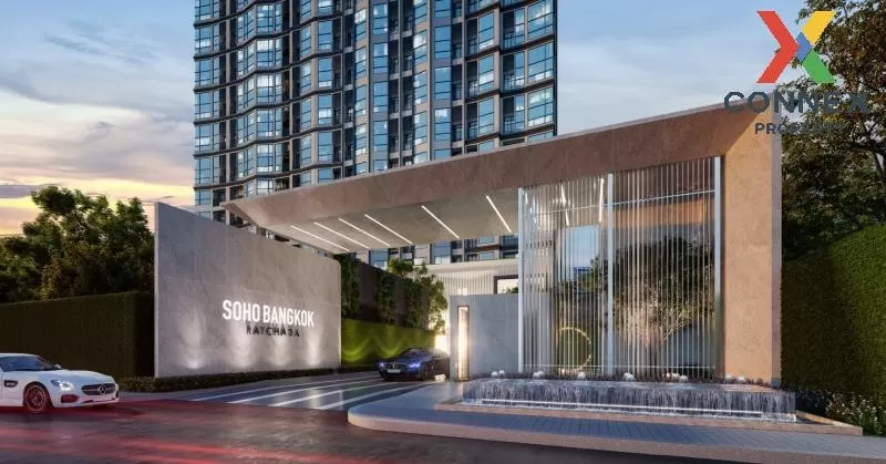 For Rent Condo , Soho Bangkok Ratchada , MRT-Huai Khwang , Huai K
