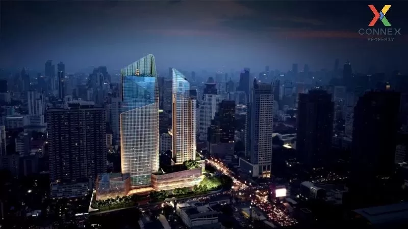 FOR RENT condo , The Esse at Singha Complex , MRT-Phetchaburi , B