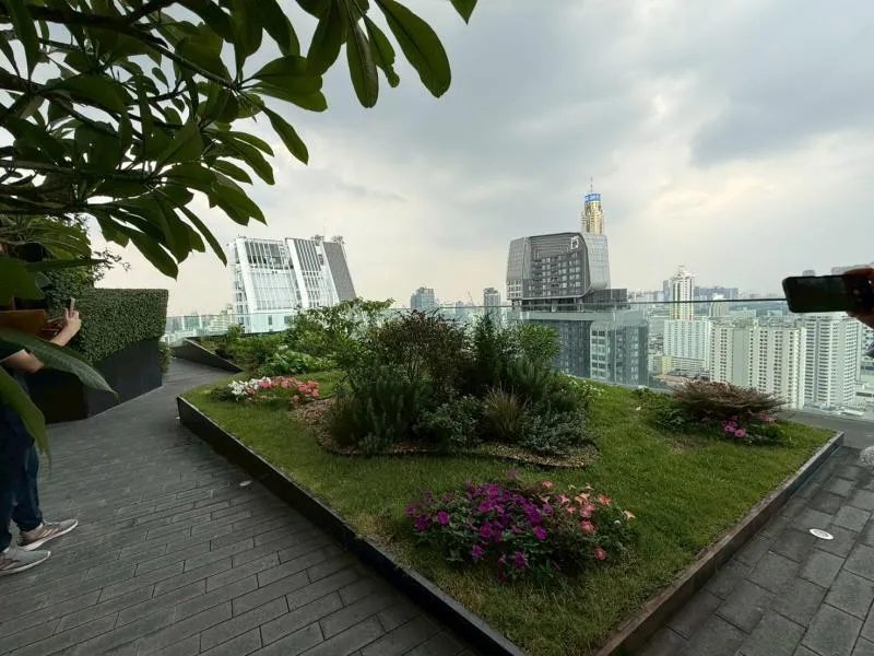 ขายคอนโด  เดอะไลน์ ราชเทวี วิวสวย ชั้นสูง ห้องมุม BTS-ราชเทวี ถนน