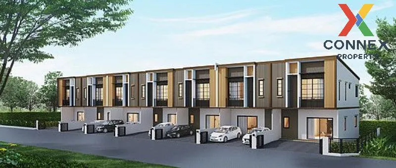 ขายทาวน์เฮ้าส์/ทาวน์โฮม  เดอะ คอนเนค สุวรรณภูมิ 4 ห้องมุม หน้ากว้