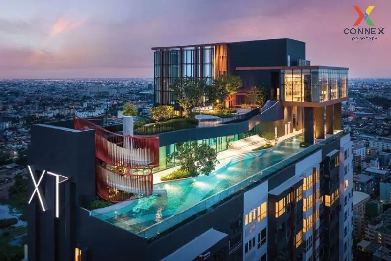FOR RENT condo , XT Huaikhwang , high floor , MRT-Huai Khwang , H