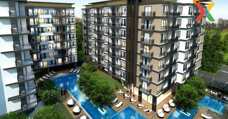 For Sale Condo , Living Avenue Bangsaen , nice view , Saen Suk , 