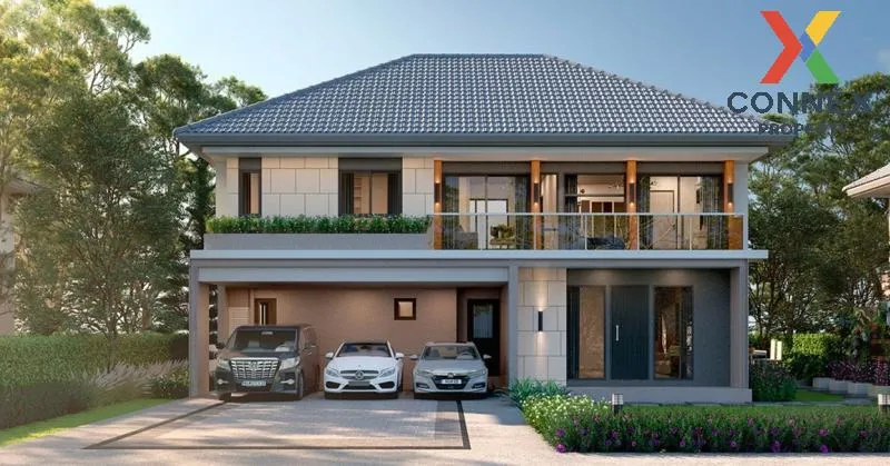 ขายบ้าน  เพอร์เฟค เพลส รังสิต - ทางด่วนบางพูน หน้ากว้าง บ้านกลาง 