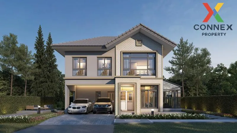 For Sale House , Laddarom Tiwanon , corner unit , wide frontage ,