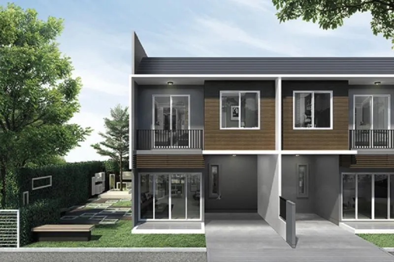 ขายทาวโฮม 2 ชั้น, ซอย 8 ถนนลาดปลาเค้า วิวแม่น้ำ รีโนเวทใหม่ จรเข้