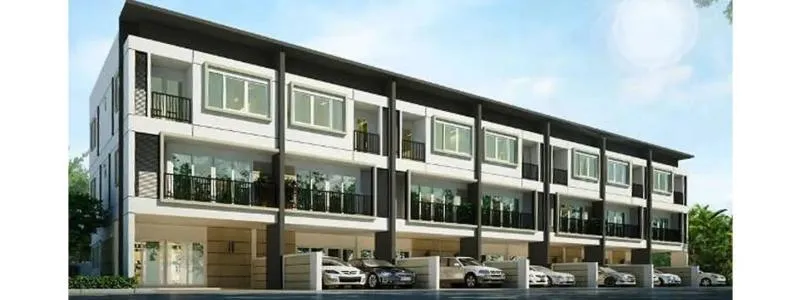 ขายทาวน์เฮ้าส์/ทาวน์โฮม  ลุมพินี ทาวน์ เพลส รัชโยธิน - เสนา MRT-ส 1