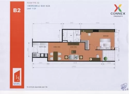 ขาย คอนโด แต่งสวย 15 Sukhumvit Residence BTS-นานา สุขุมวิท คลองเตยเหนือ วัฒนา กรุงเทพ CX-00992