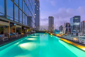 For Sale Condo , The Ritz Carlton Residences , nice view , high floor , corner unit , wide frontage , BTS-Chong Nonsi , Silom , Bang Rak , Bangkok , CX-108523