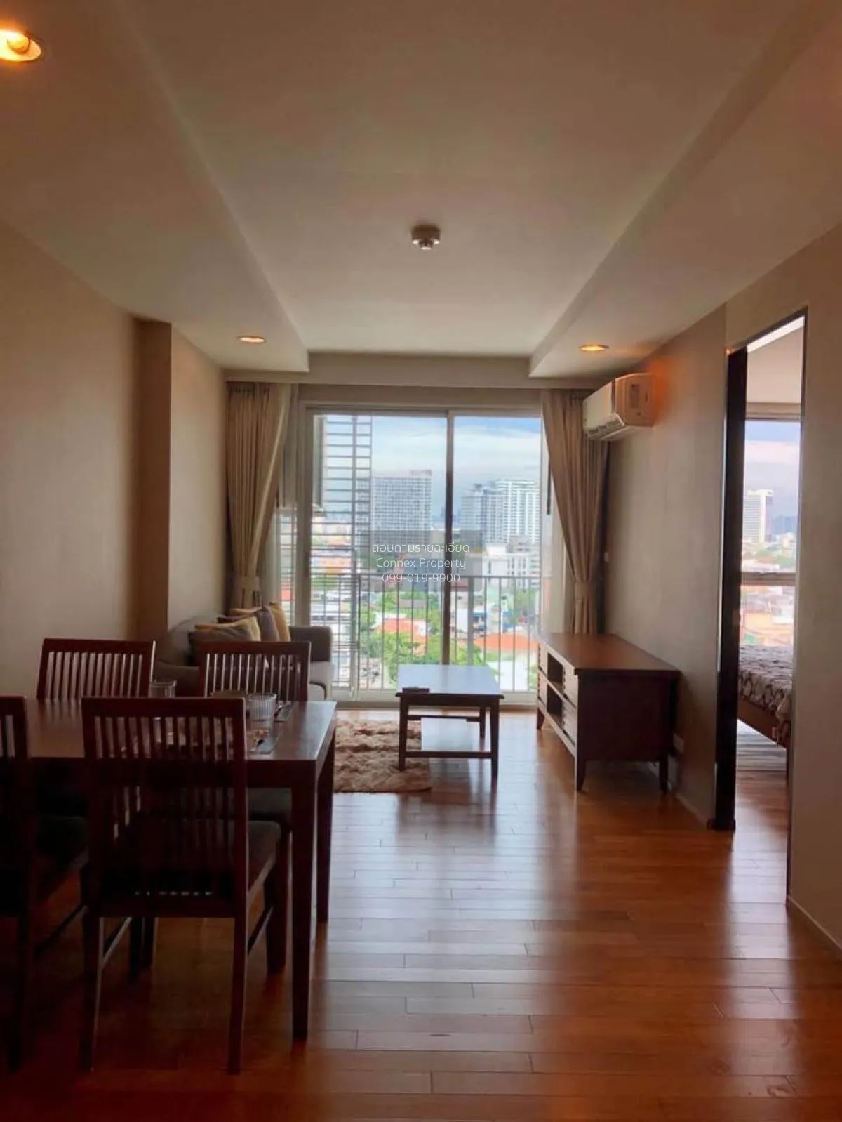 For Rent Condo , The Line Phahonyothin Park , nice view , high fl 1