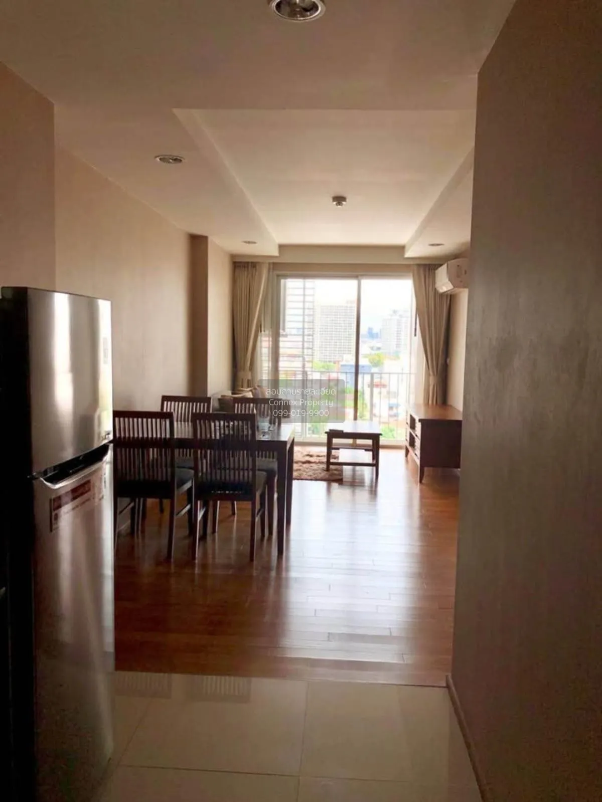 For Rent Condo , The Line Phahonyothin Park , nice view , high fl 3