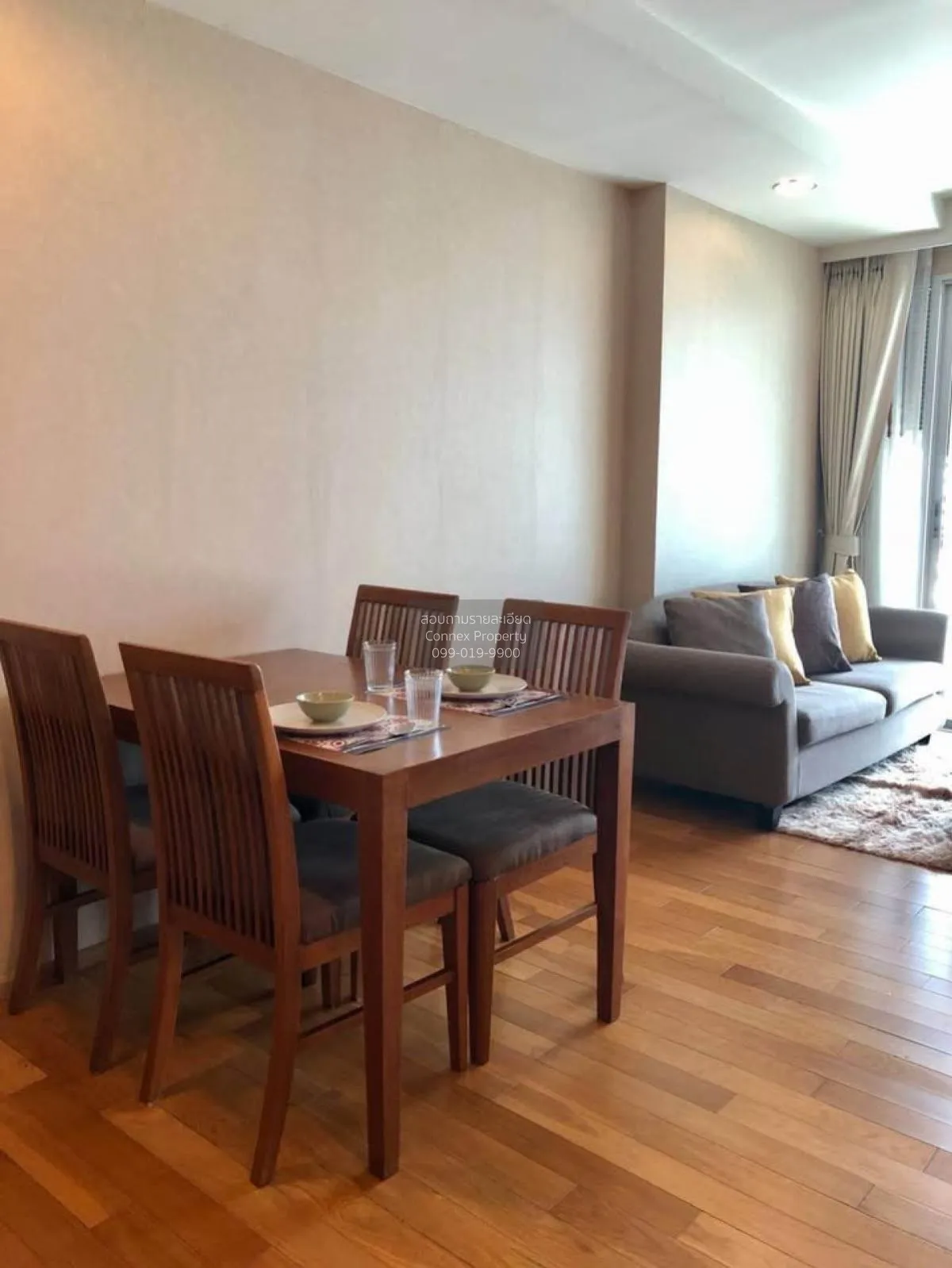 For Rent Condo , The Line Phahonyothin Park , nice view , high fl 4