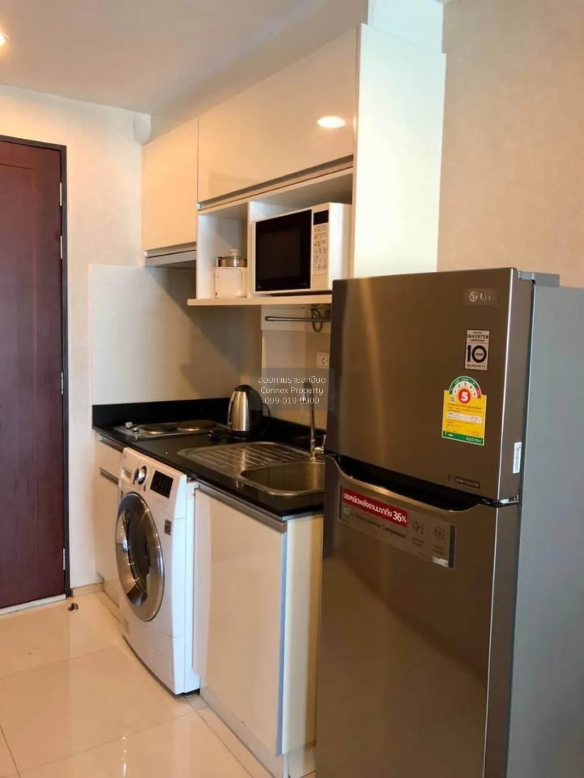 For Rent Condo , The Line Phahonyothin Park , nice view , high fl