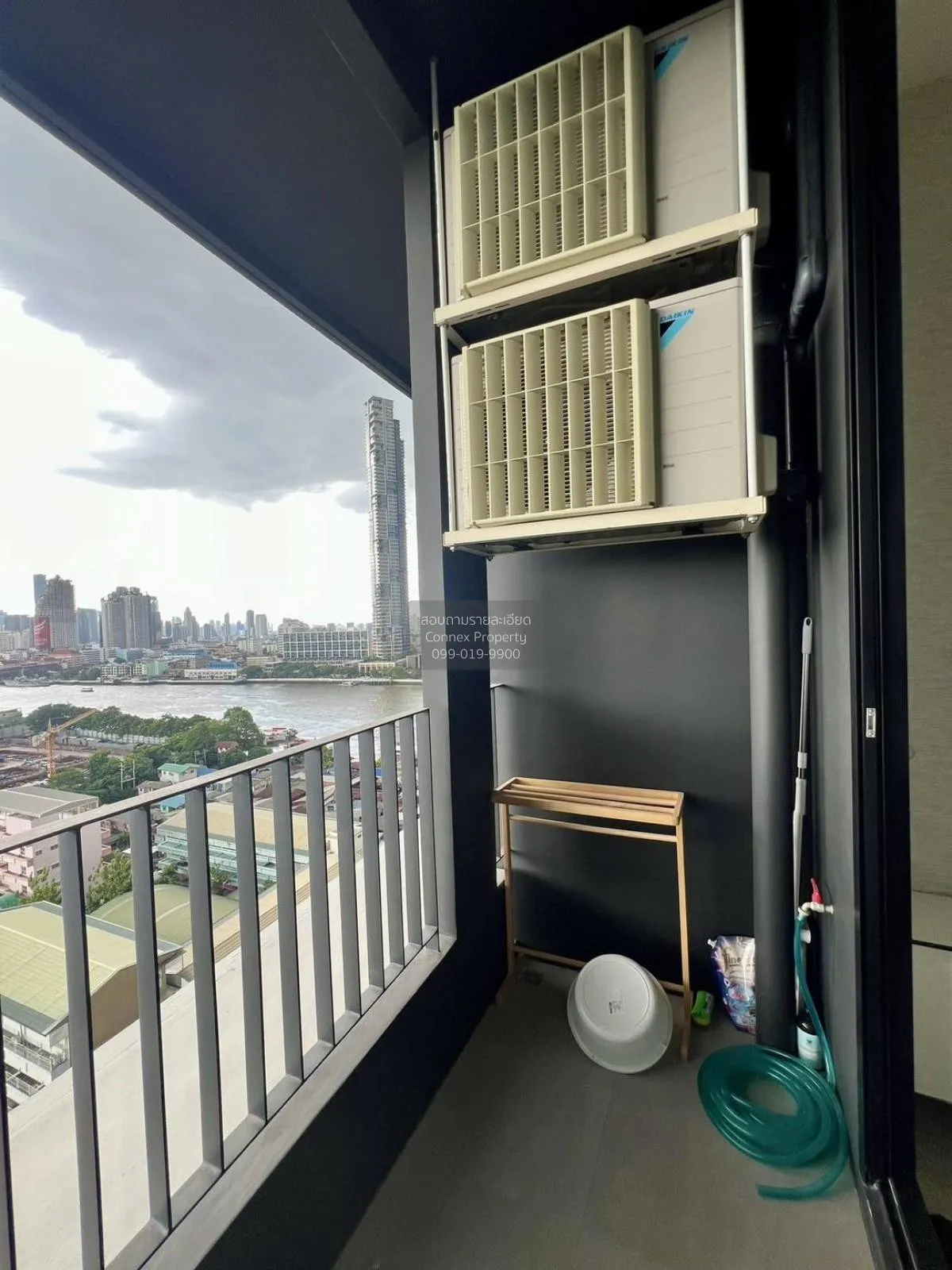 เช่าคอนโด  แชปเตอร์ เจริญนคร-ริเวอร์ไซด์ BTS-กรุงธนบุรี บางลำภูล่