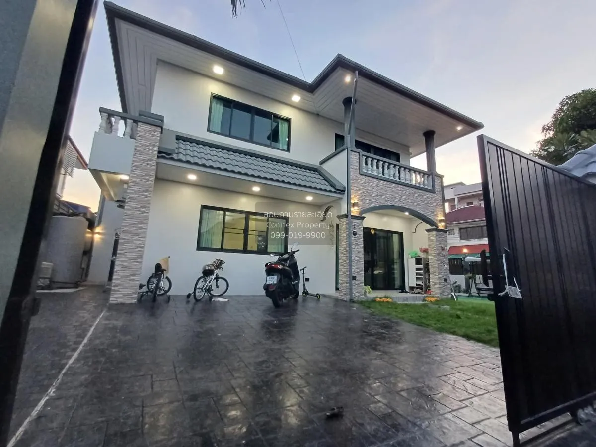 เช่าบ้าน  บ้านฐานทอง รีโนเวทใหม่ ดอกไม้ เขต ประเวศ กรุงเทพ CX-125 2