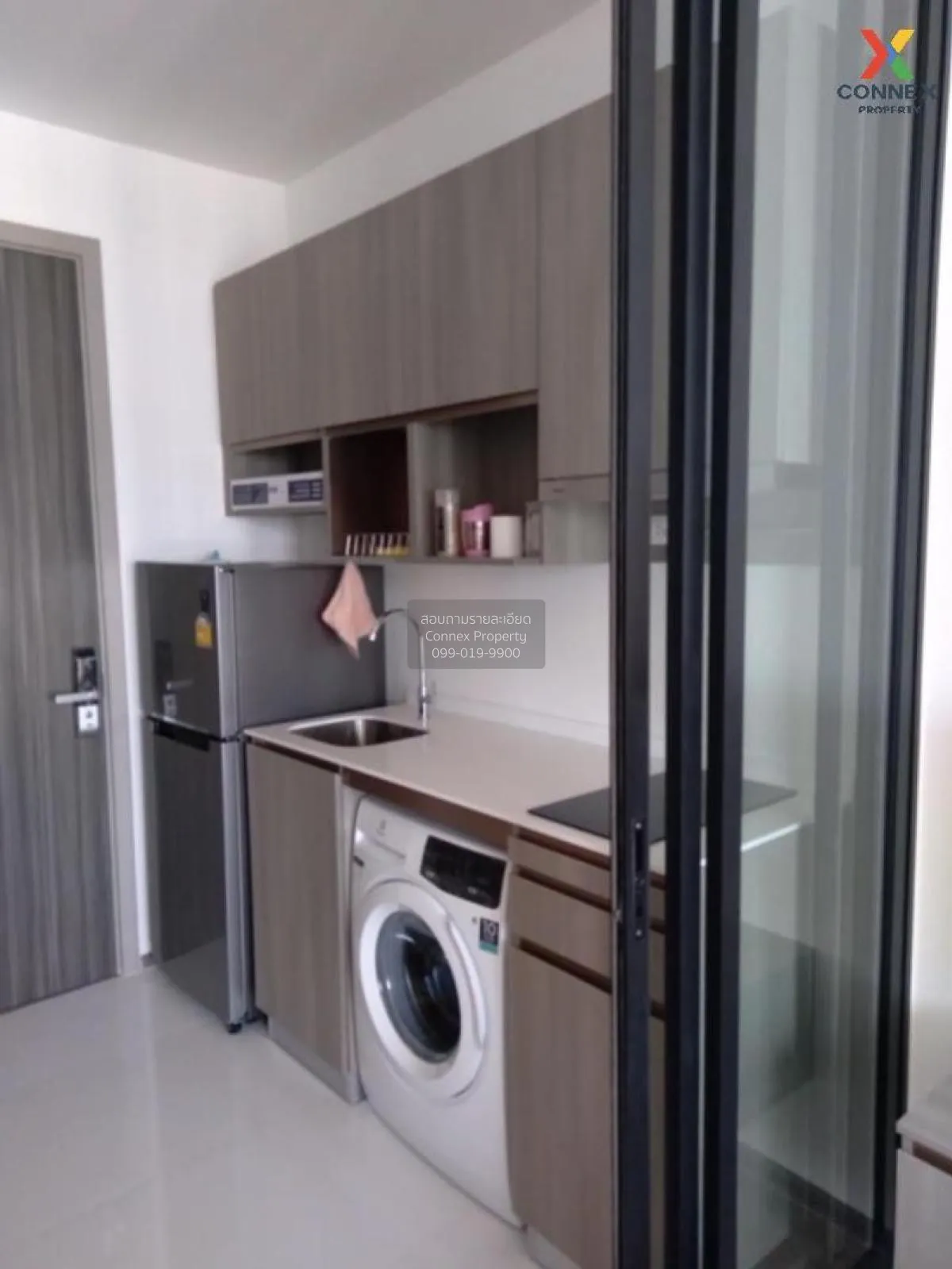 FOR RENT condo , Knightsbridge Prime Onnut , high floor , BTS-On 