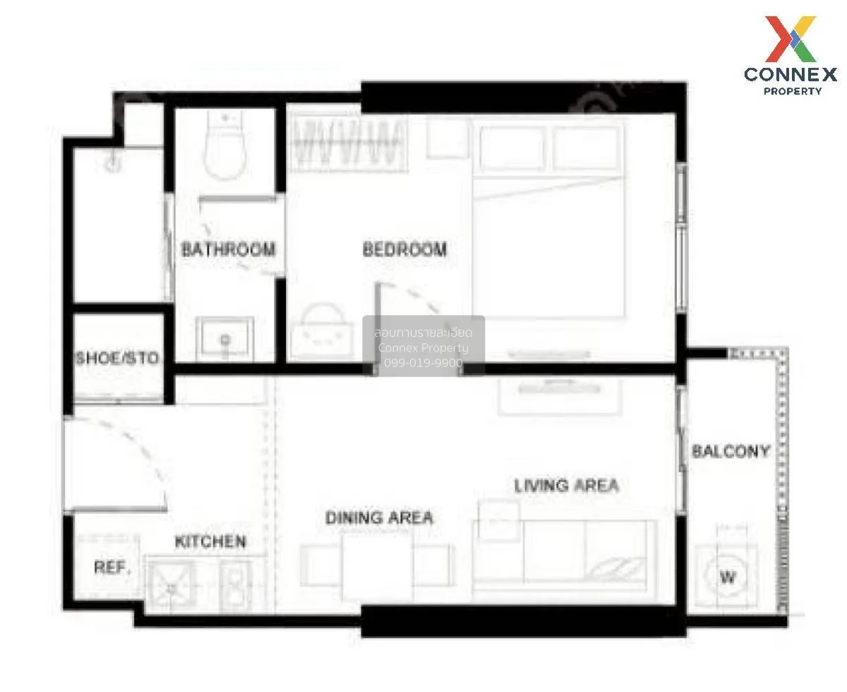 ขายคอนโด  เดอะ เบส เพชรบุรี - ทองหล่อ MRT-เพชรบุรี บางกะปิ เขต ห้