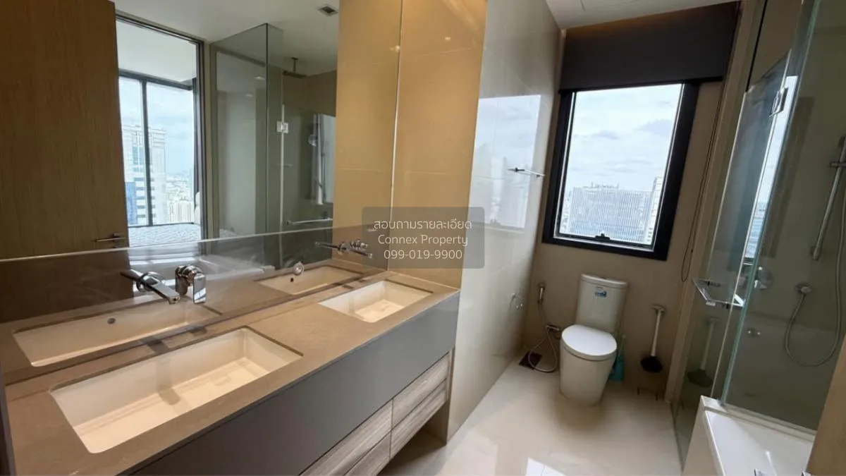 เช่าคอนโด  ดิ เอส อโศก วิวสวย ชั้นสูง ห้องมุม หน้ากว้าง BTS-อโศก 