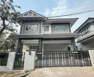 For Sale House , Setthasiri Ramintra , corner unit , wide frontage , newly renovated , Bang Chan , Khlong Sam Wa , Bangkok , CX-146248