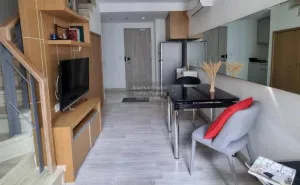 FOR RENT condo , Ideo Mobi Rama 9 , Duplex , high floor , MRT-Phra Ram 9 , Huai Khwang , Huai Khwang , Bangkok , CX-54712