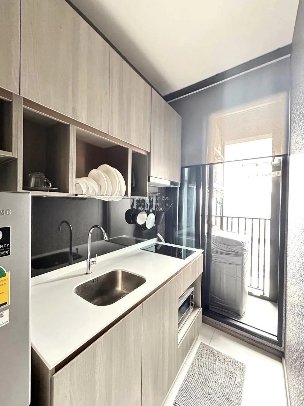 FOR RENT condo , Knightsbridge Prime Onnut , high floor , BTS-On  3