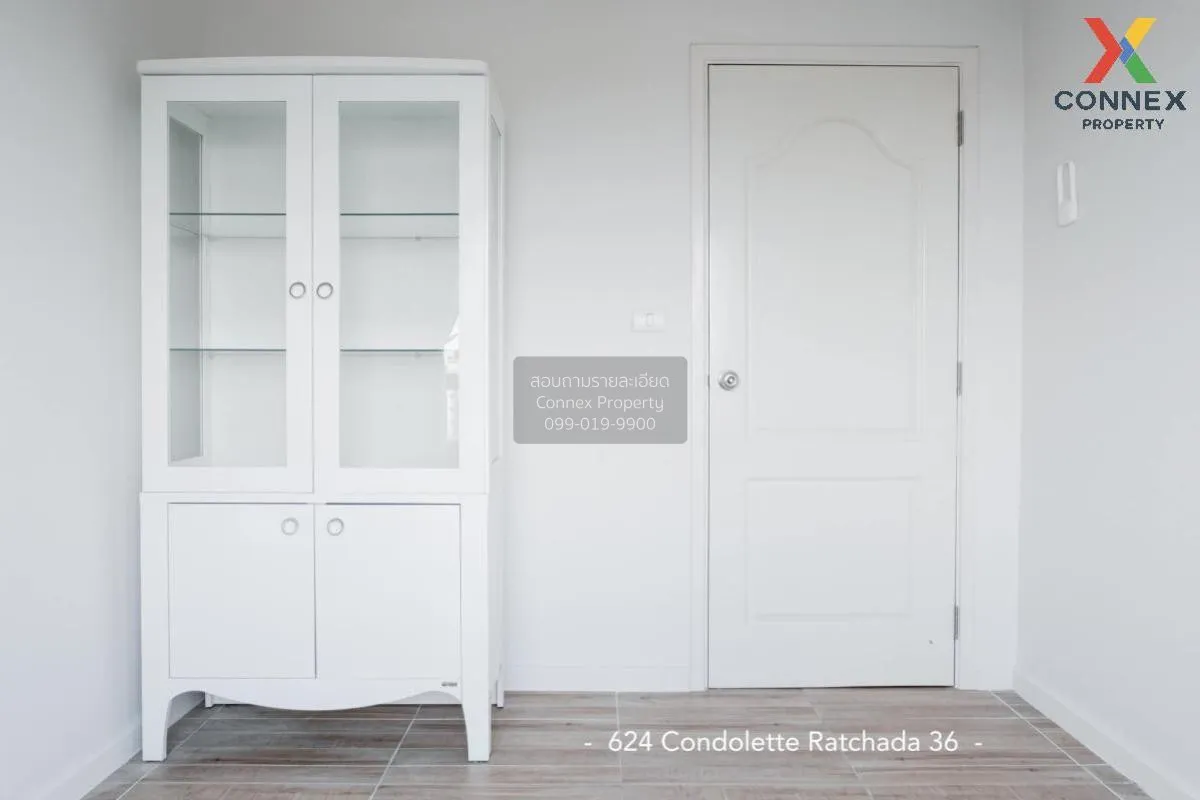 เช่าคอนโด  624 คอนโดเลต รัชดา 36 MRT-ลาดพร้าว  จันทรเกษม เขต จตุจ 4