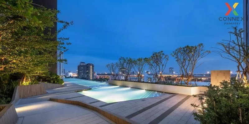 For Rent Condo , The Politan Rive , nice view , high floor , rive