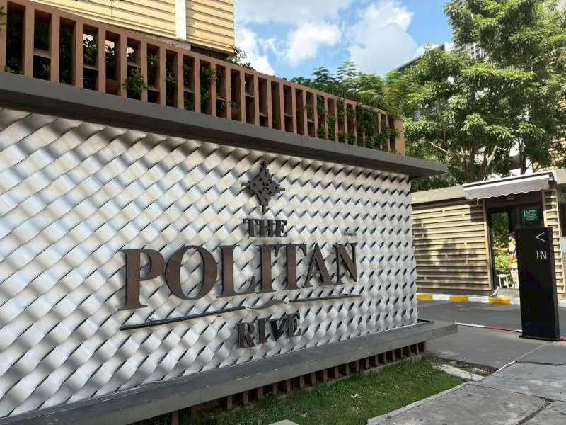 For Rent Condo , The Politan Rive , nice view , high floor , rive