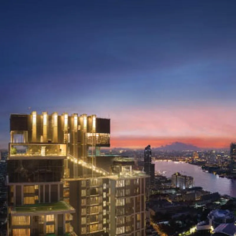 For Rent Condo , RHYTHM Charoenkrung Pavillion , Wat Phraya Krai 