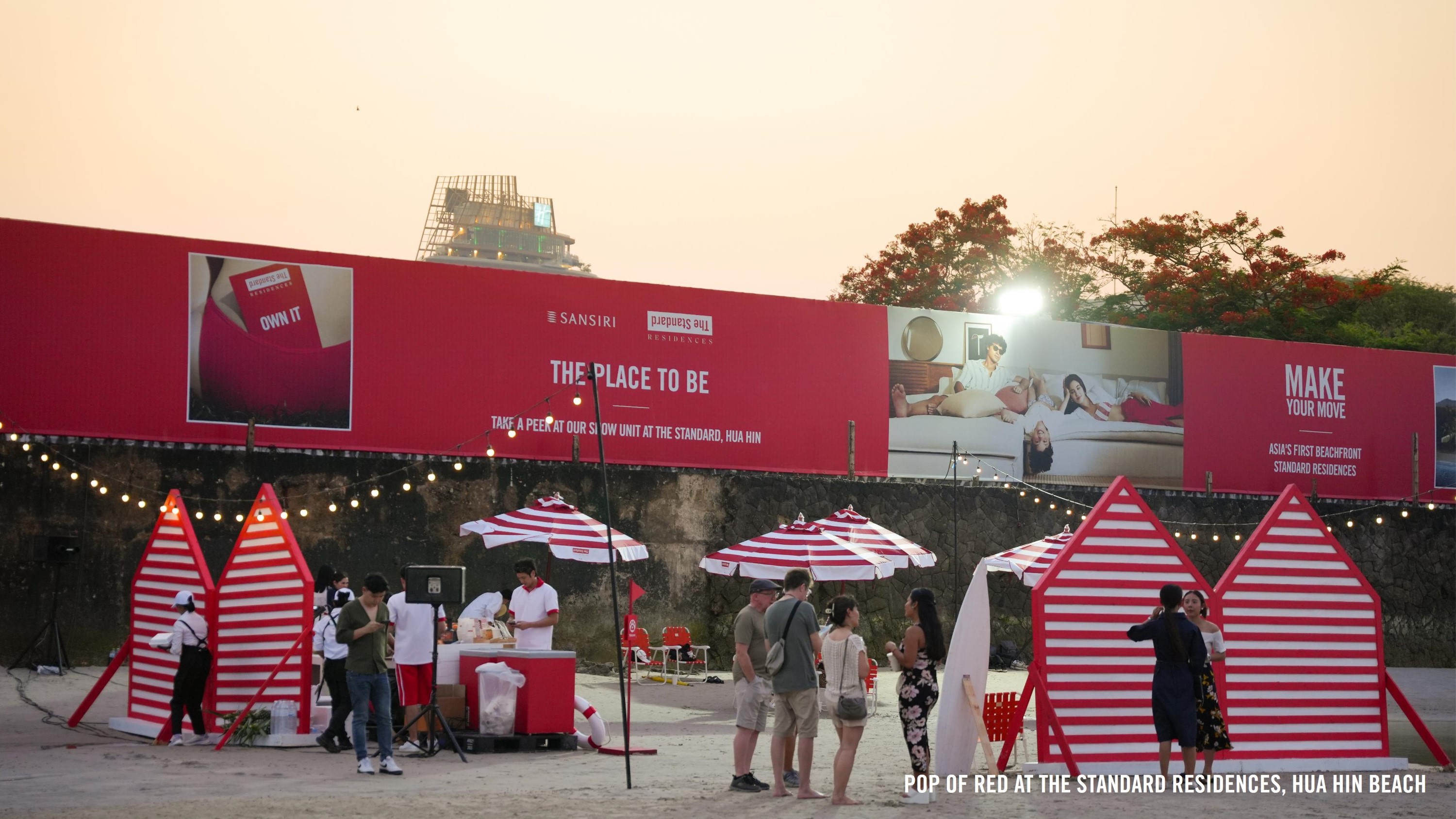 แสนสิริชวนสัมผัสความสนุกของซัมเมอร์นี้ ที่ หน้าหาด The Standard Residences, Hua Hin