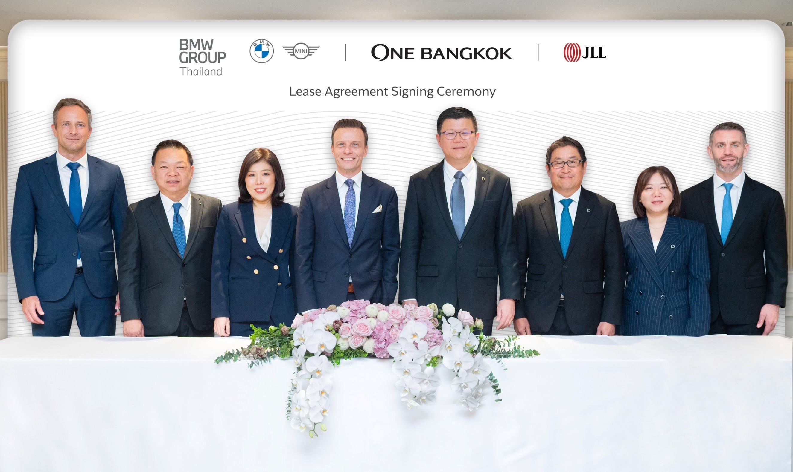 วัน แบงค็อก ต้อนรับ บีเอ็มดับเบิลยู กรุ๊ป ประเทศไทย ลงนามสัญญา ย้ายสำนักงานใหญ่