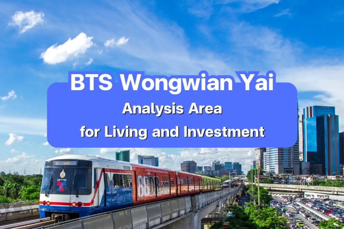 BTS Wongwian Yai, Wongwian Yai neighbourhood, Bangkok riverside, 