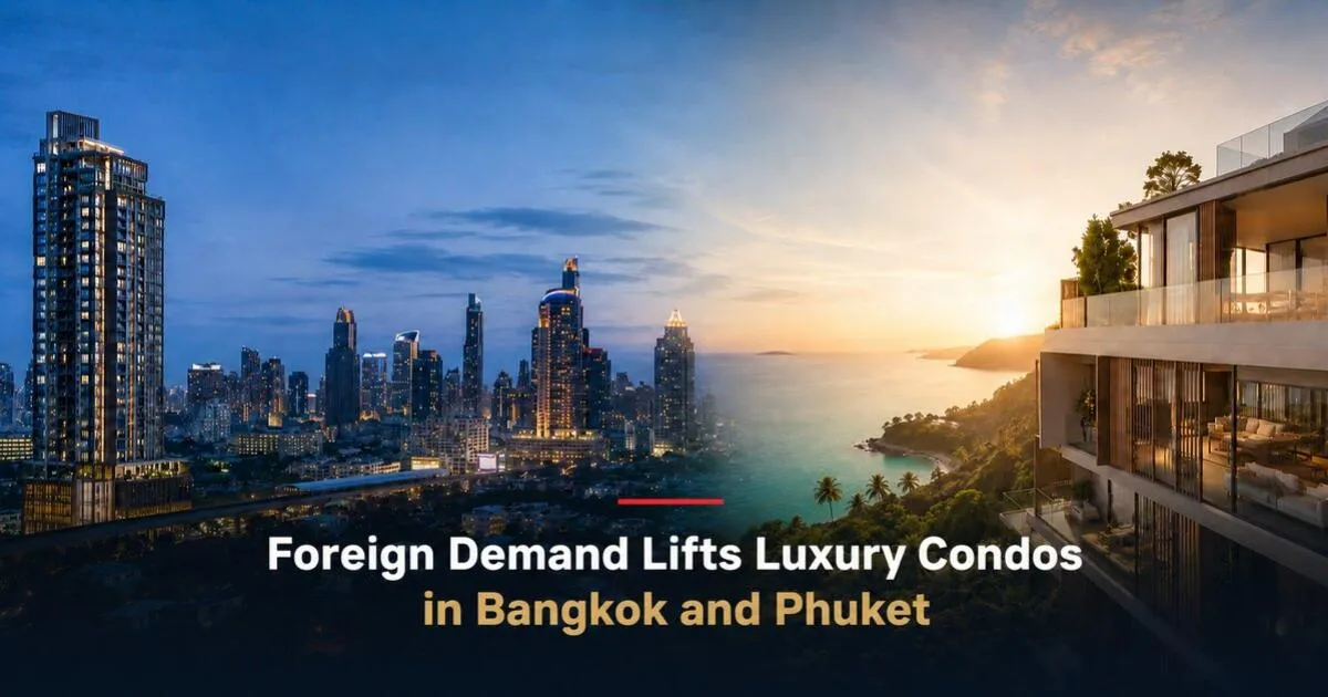Thailand luxury condos, foreign property buyers, Bangkok Phuket r