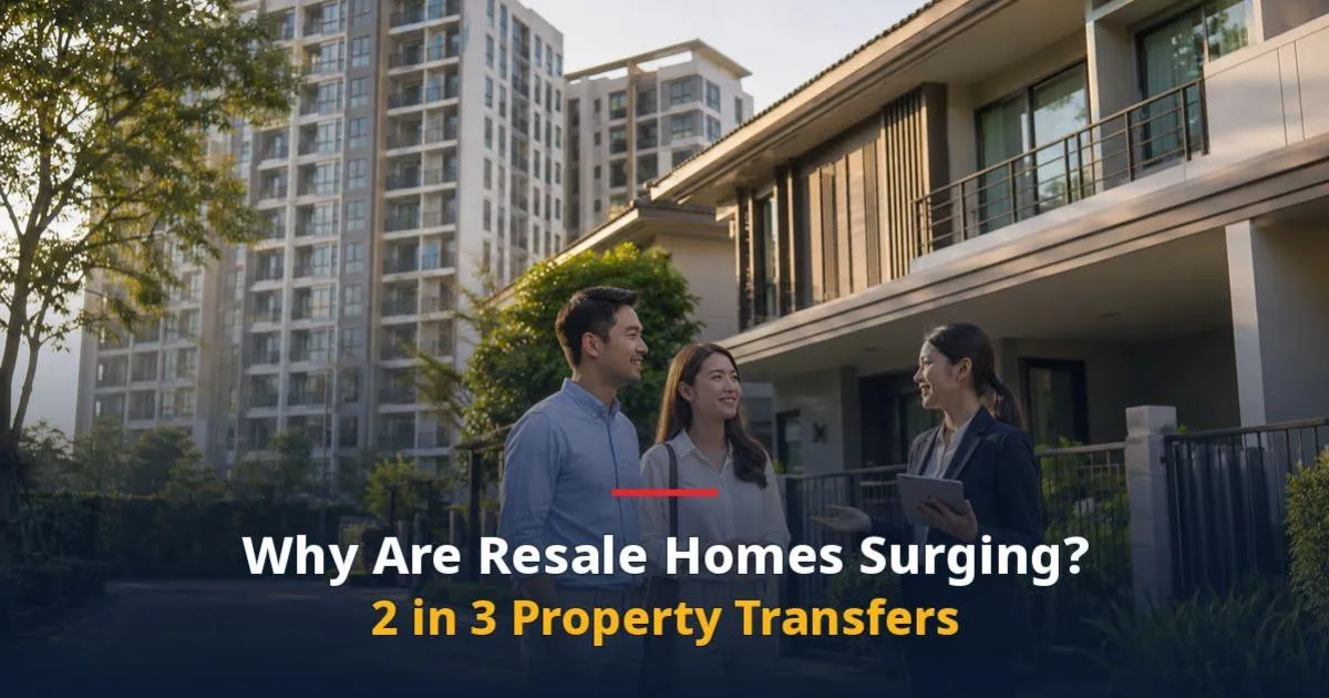 Thailand resale homes, second-hand condos, Thailand property mark