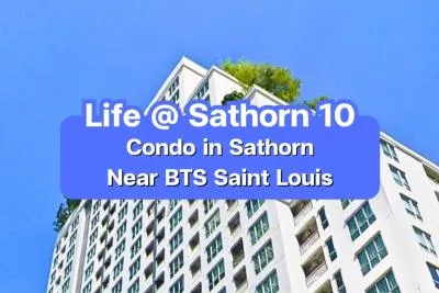Life @ Sathorn 10 — Condo in Sathorn Near BTS Saint Louis