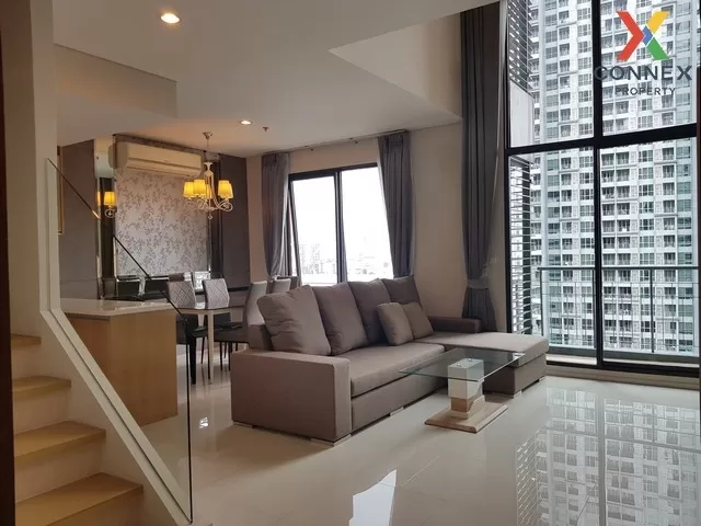 FOR RENT condo Villa Asoke , Duplex , MRT-Phetchaburi , Makkasan  1