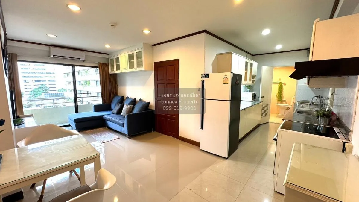 FOR RENT condo , Saranjai Mansion , high floor , BTS-Nana , Khlon 3