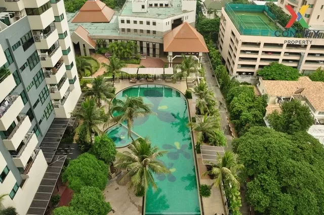 FOR RENT condo , Sathorn Garden , high floor , MRT-Lumphini , Thu